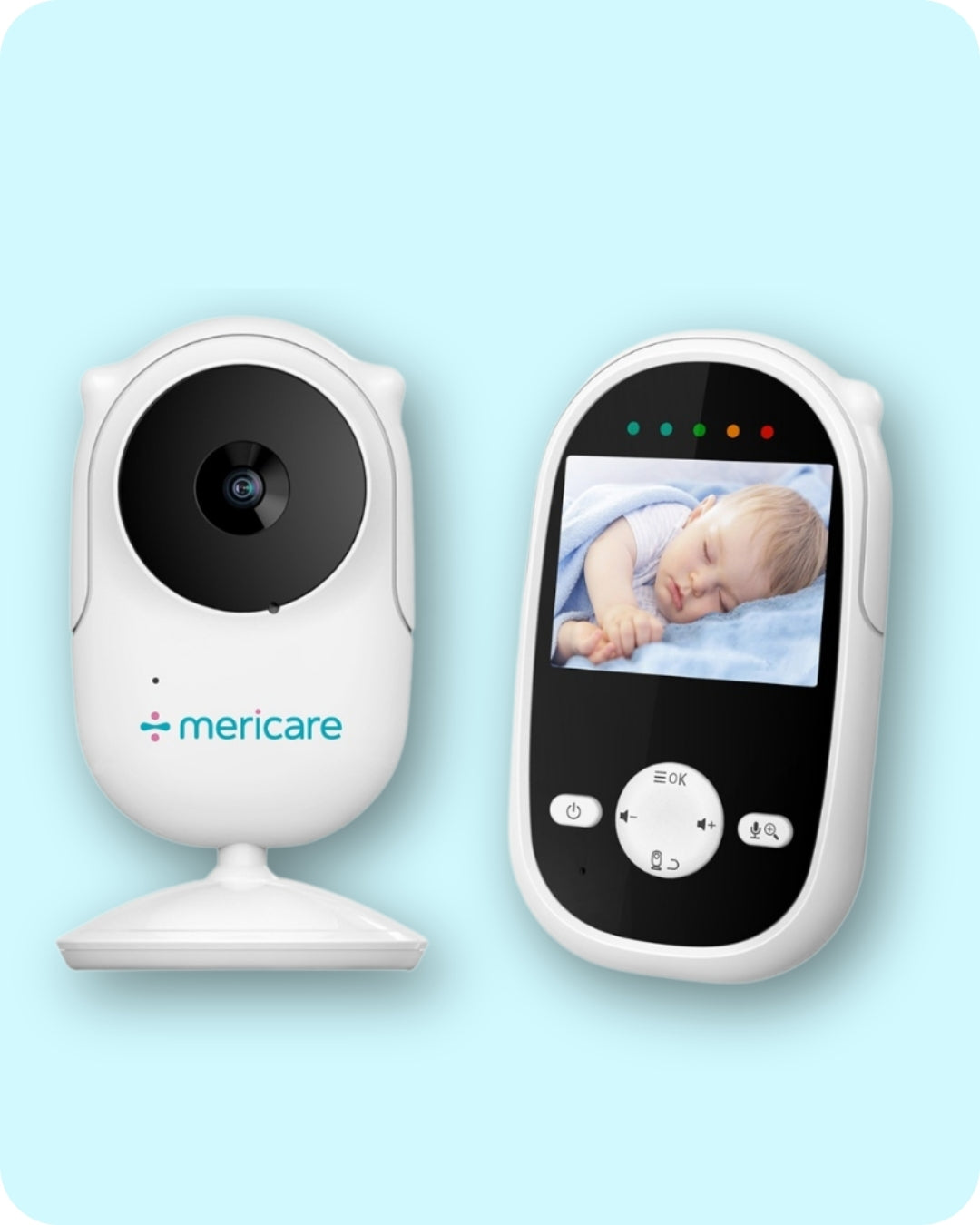 MERICARE SM25 dětská video chůvička 2,4&quot;