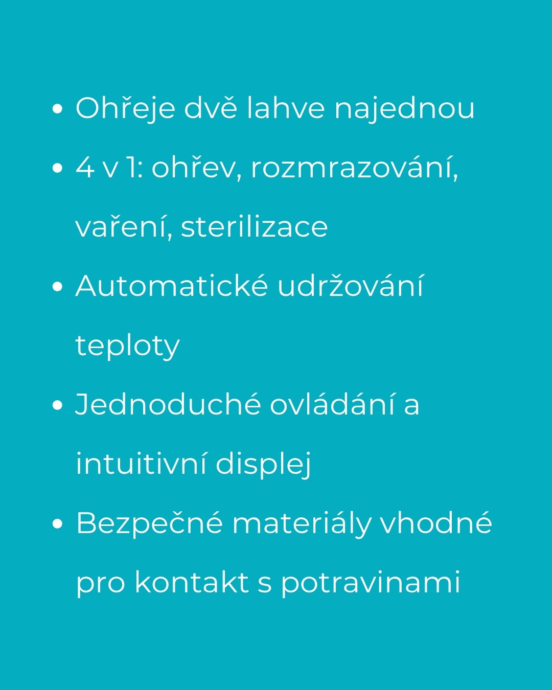 MERICARE N20 Skylight Double elektrický ohřívač na 2 kojenecké lahve