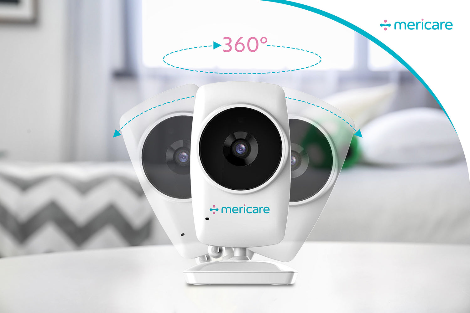 MERICARE SM32 dětská video chůvička 3,2&quot;