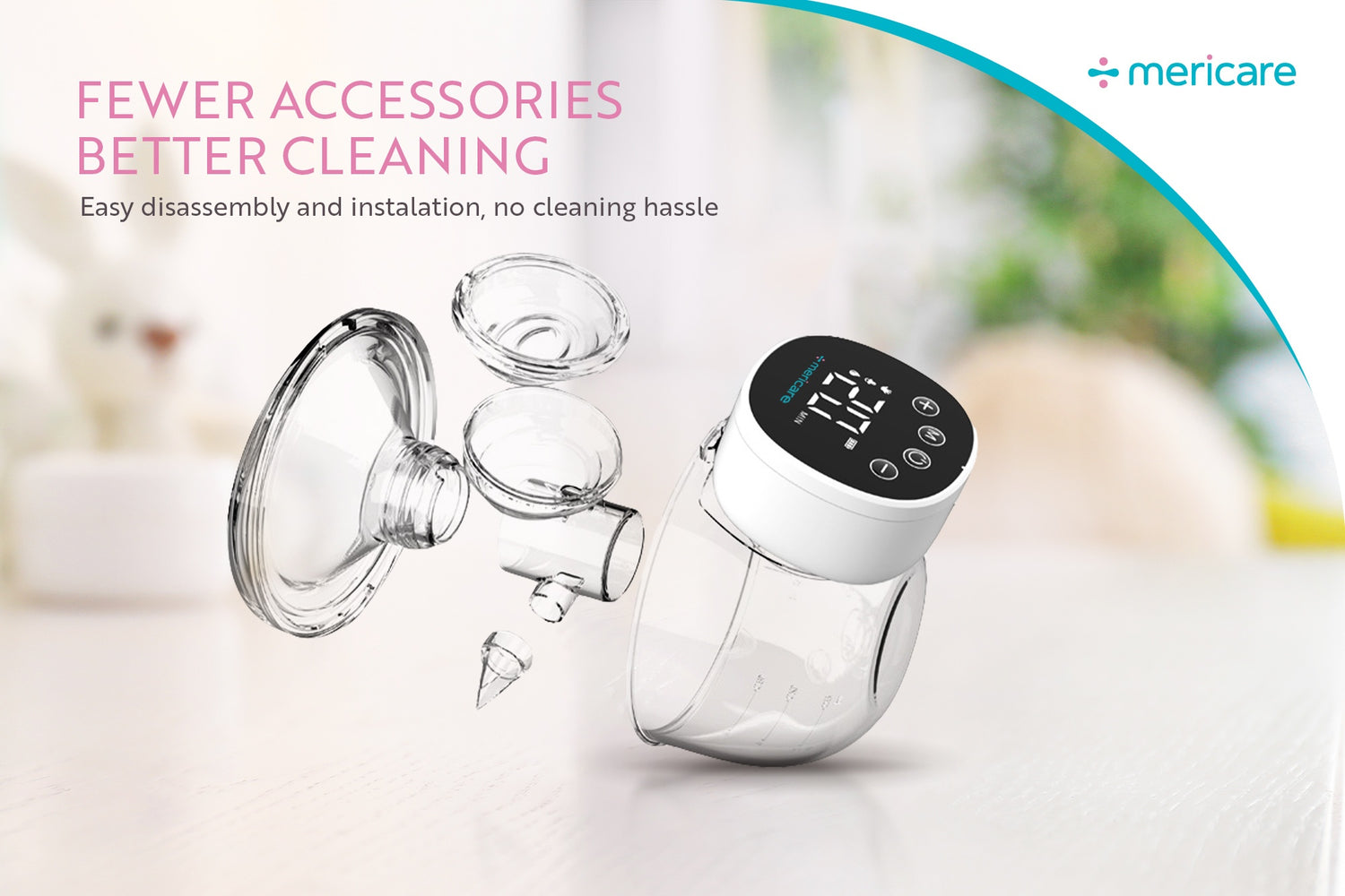 MERICARE MY-376 nositelná elektrická odsávačka mateřského mléka