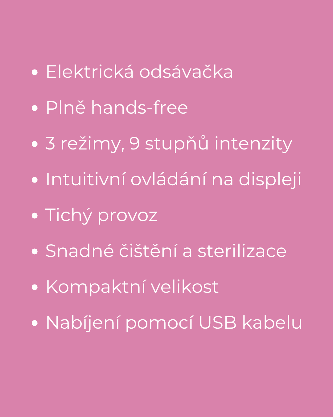 MERICARE MY-376 nositelná elektrická odsávačka mateřského mléka