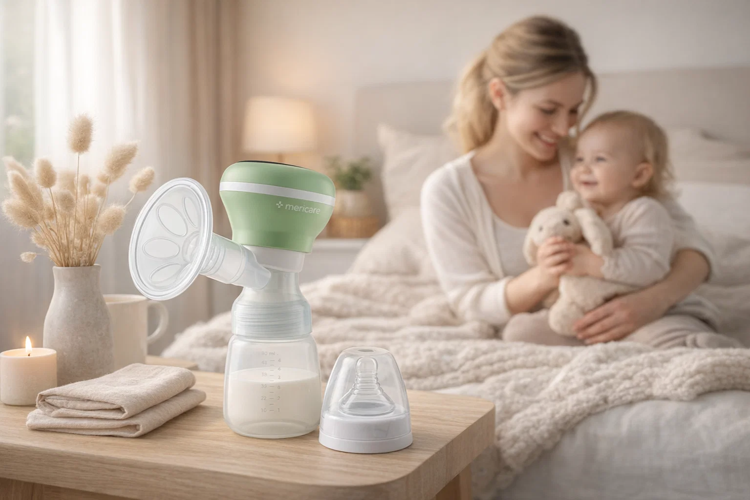 MERICARE RH-289 elektrická odsávačka mateřského mléka