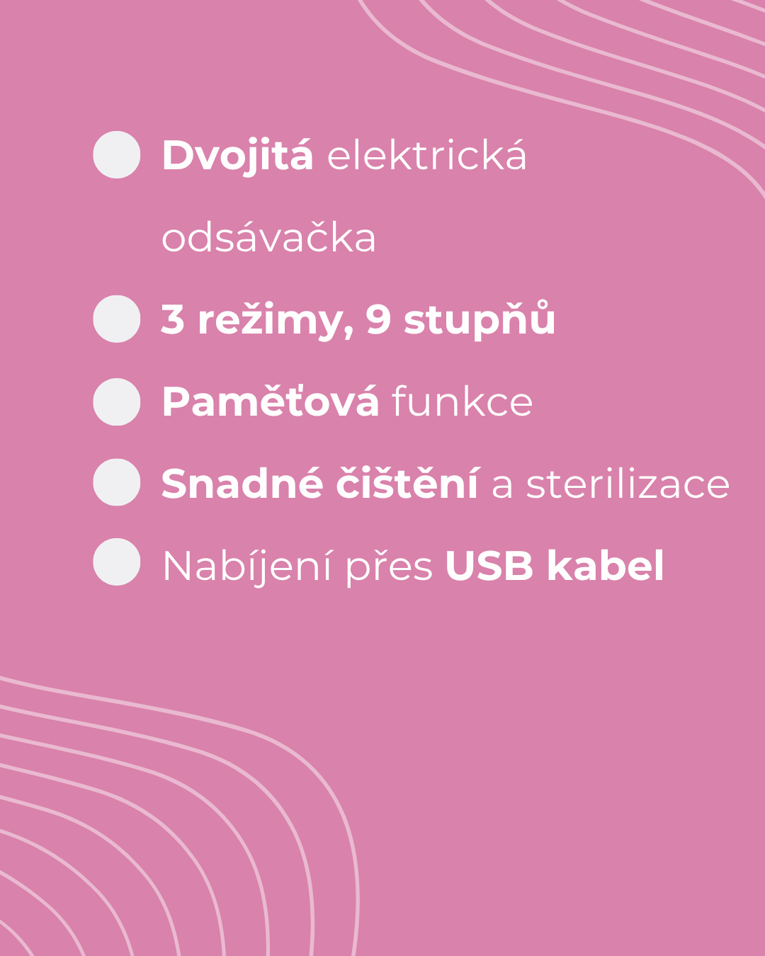MERICARE S033BB dvojitá elektrická odsávačka mateřského mléka