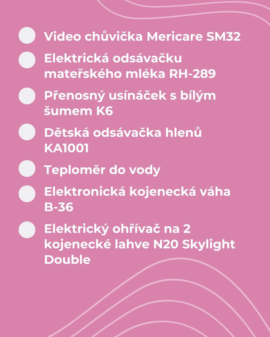 Mericare Kompletní startovací výbava pro první dny s miminkem