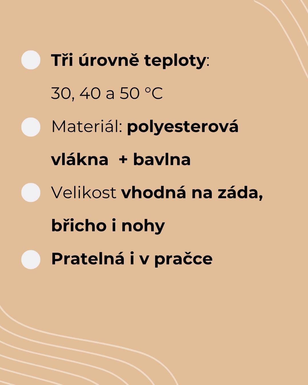 MERICARE CM2004 elektrická dečka