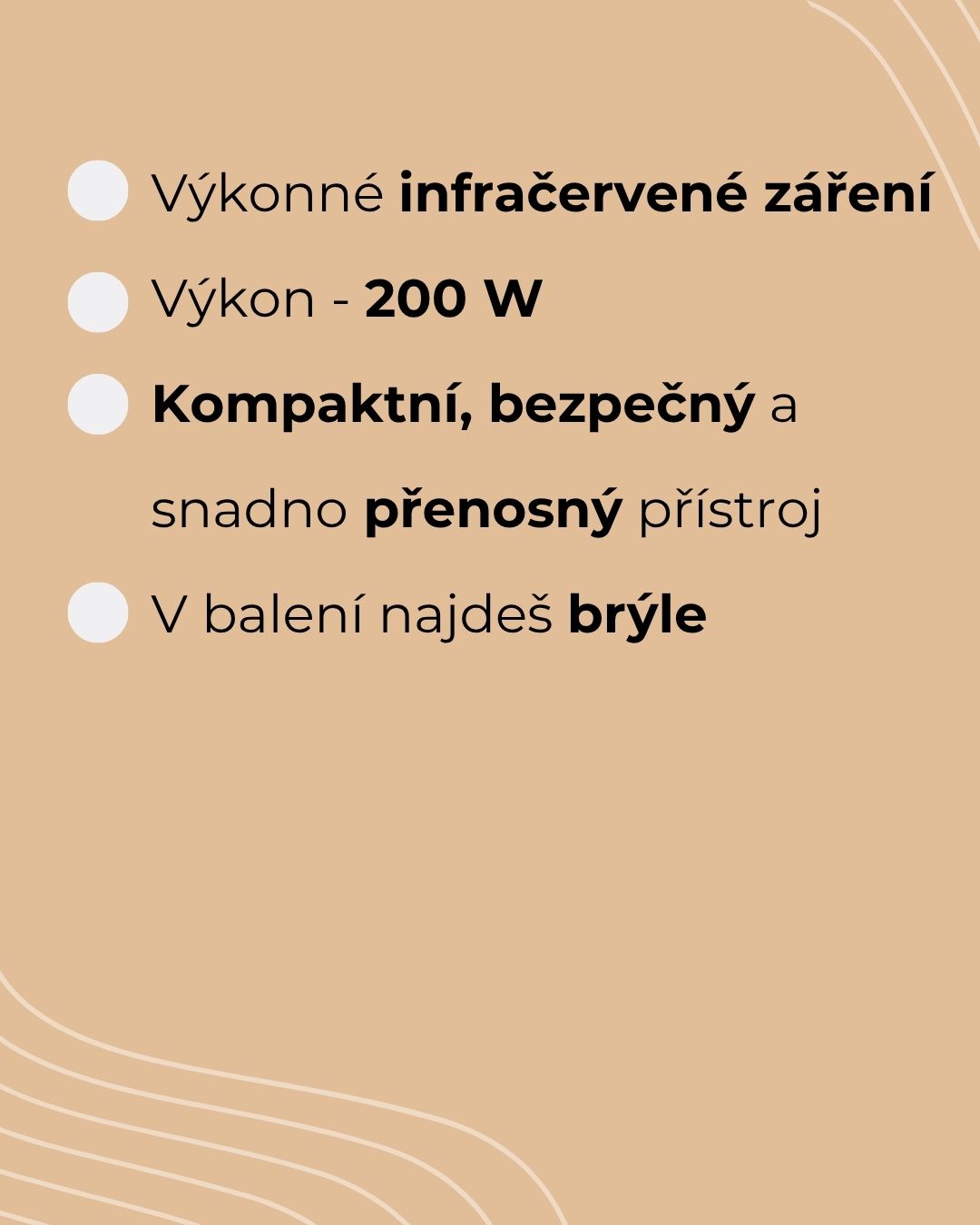 MERICARE AK-2012-R1 infračervená lampa 200W + ochranné brýle